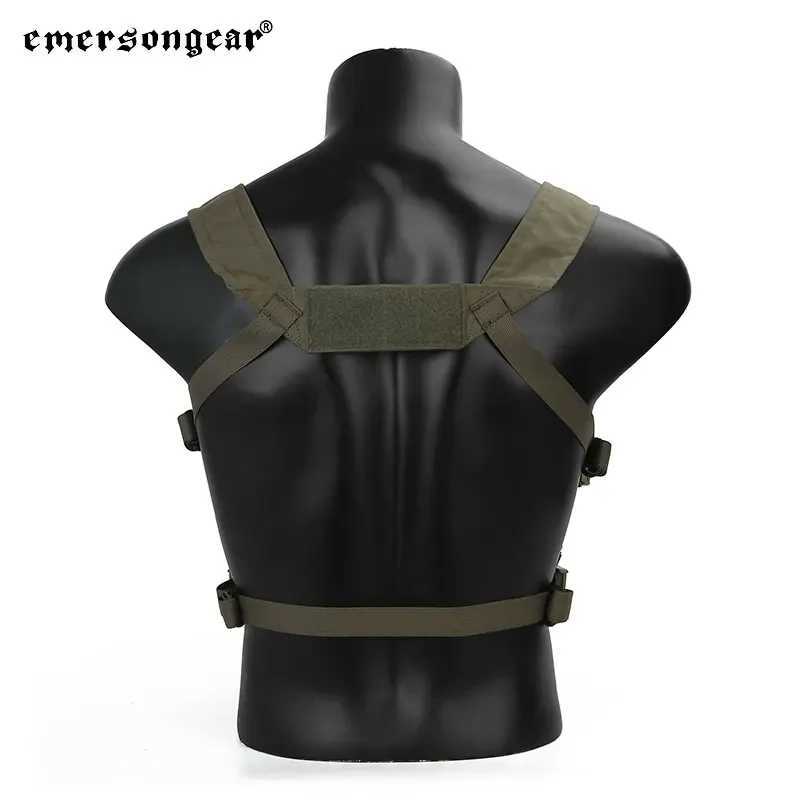 Emersongear Tactical MK3 Chest Rig Vest Fight Modular Adjustable Hunting For Plate Carrier w/ 556 762 Mag Pouch Nylon EM2961 Z250728