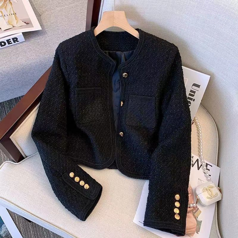 New design High-end short fashion jacket for Women, Spring 2025 new Style, versatile, mature and stylish ladylike suit jacket free shipping