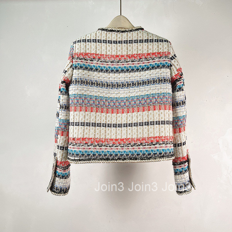 Fashion temperament celebrity little fragrance coat womens net red spring and autumn new tweed