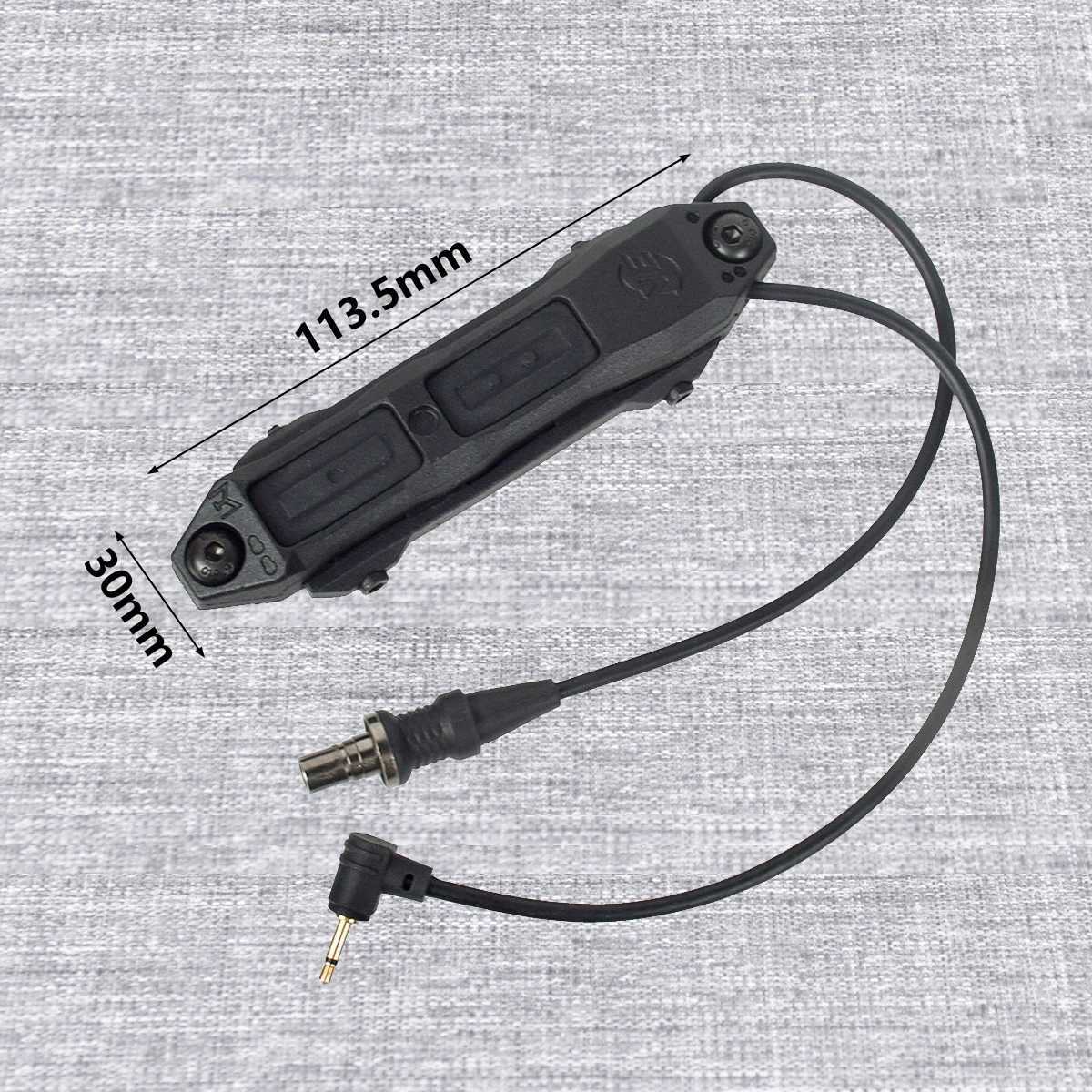 M300 M600 Augmented Pressure Remote Dual Function Switch for Mlok Keymod DBAL A2 PEQ 15 Flashlight Weapon Scout Light XJ250728