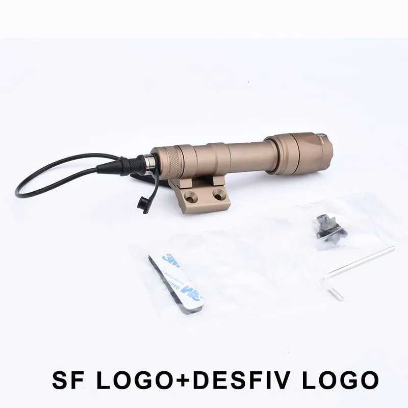 Wadsn M600C Scout Light Offset Mount M300A Tactical Flashlight Airsoft Hunting Weapon Light fits Mlok Keymod BaseXJ250728