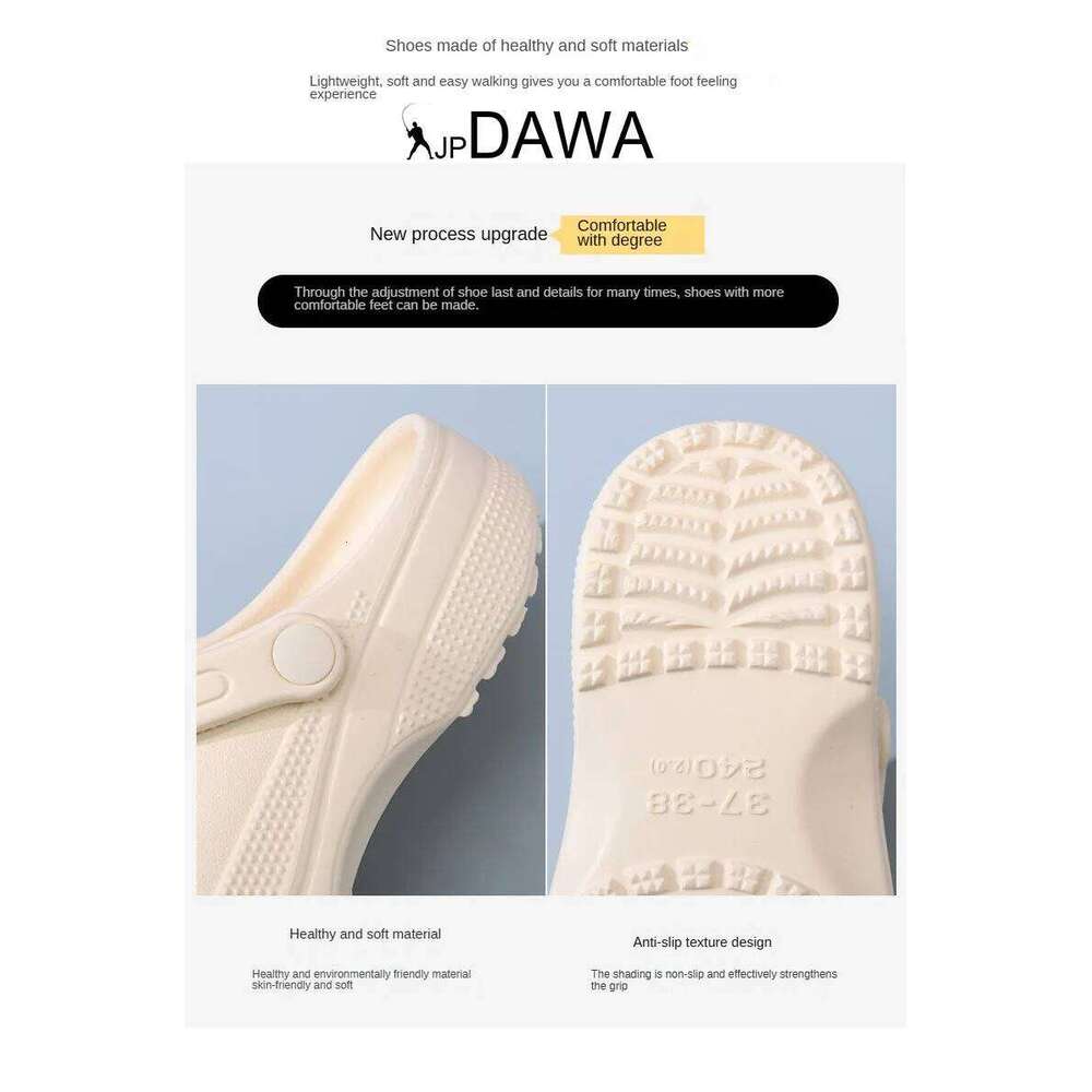 Summer men's women's casual home slippers, sandals, anti slip comfortable soft beach shoes, hiking and fishing shoes