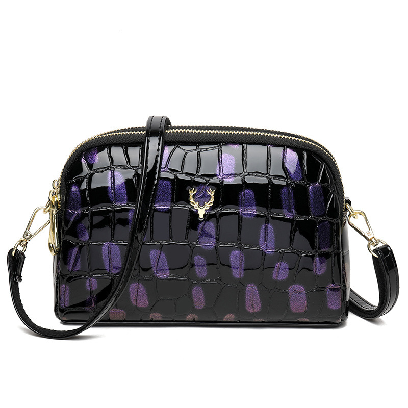 DHAL 2025 New Crocodile Fashion Versatile Women's Shell Simple Crossbody Small Bag for Women