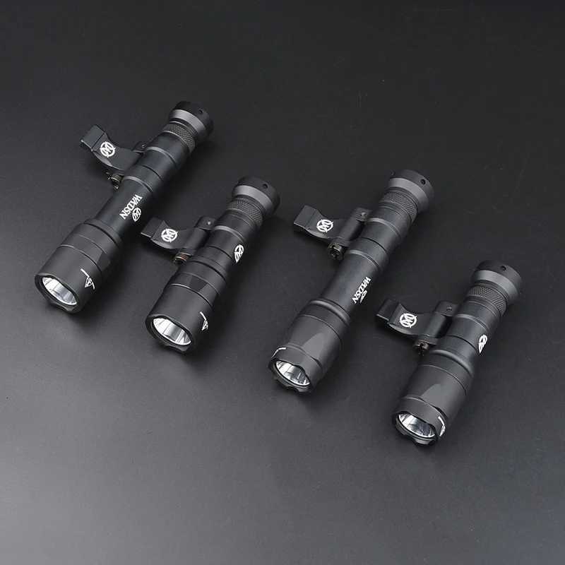 Airsoft M340 M640 M640B M340A Metal Flashlight High Power Scout Light LED Tactical M300 M600 Hunting Softair Weapon Lamp XJ250728
