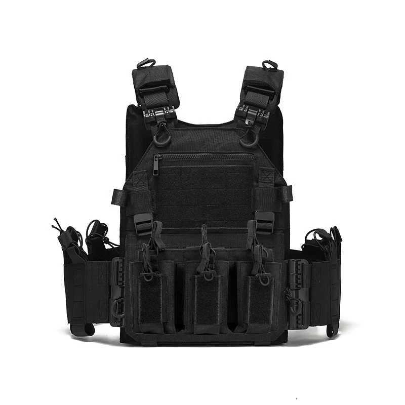 Multi-functional wear-resistant tactical vest outdoor training clothes outdoor equipment protective waistcoat Z250728