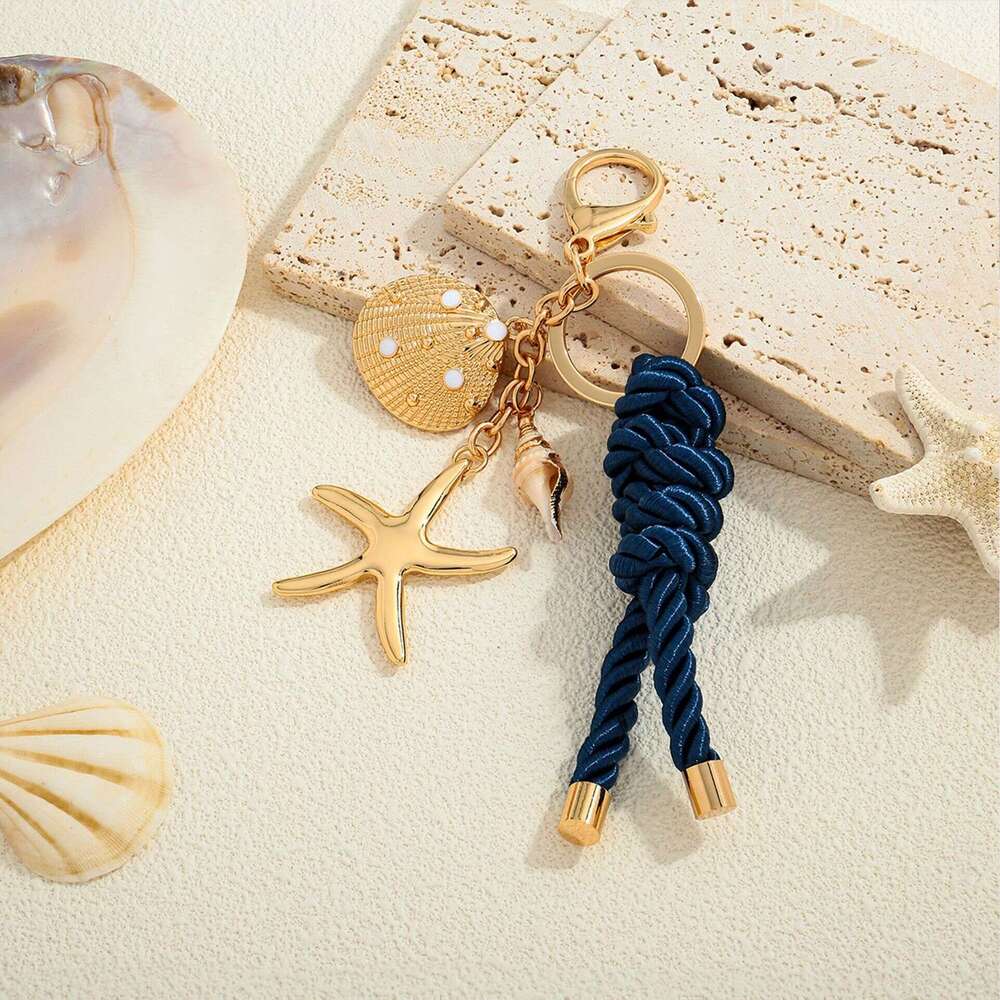 New Braided Knot DIY Dopamine Color-Block Minimalist Style Bag Pendant Fashionable Nylon Rope Ornament