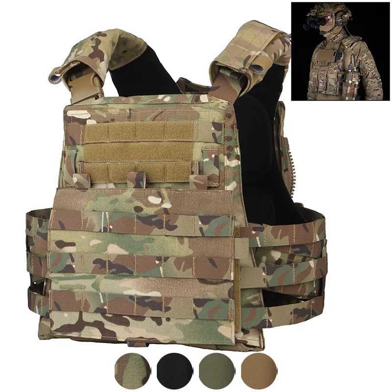 Quick Release Armor Carrier Vest Adjustable Armor Padding MOLLE Panel Compatible with Ballistic Plate Essentials Z250728