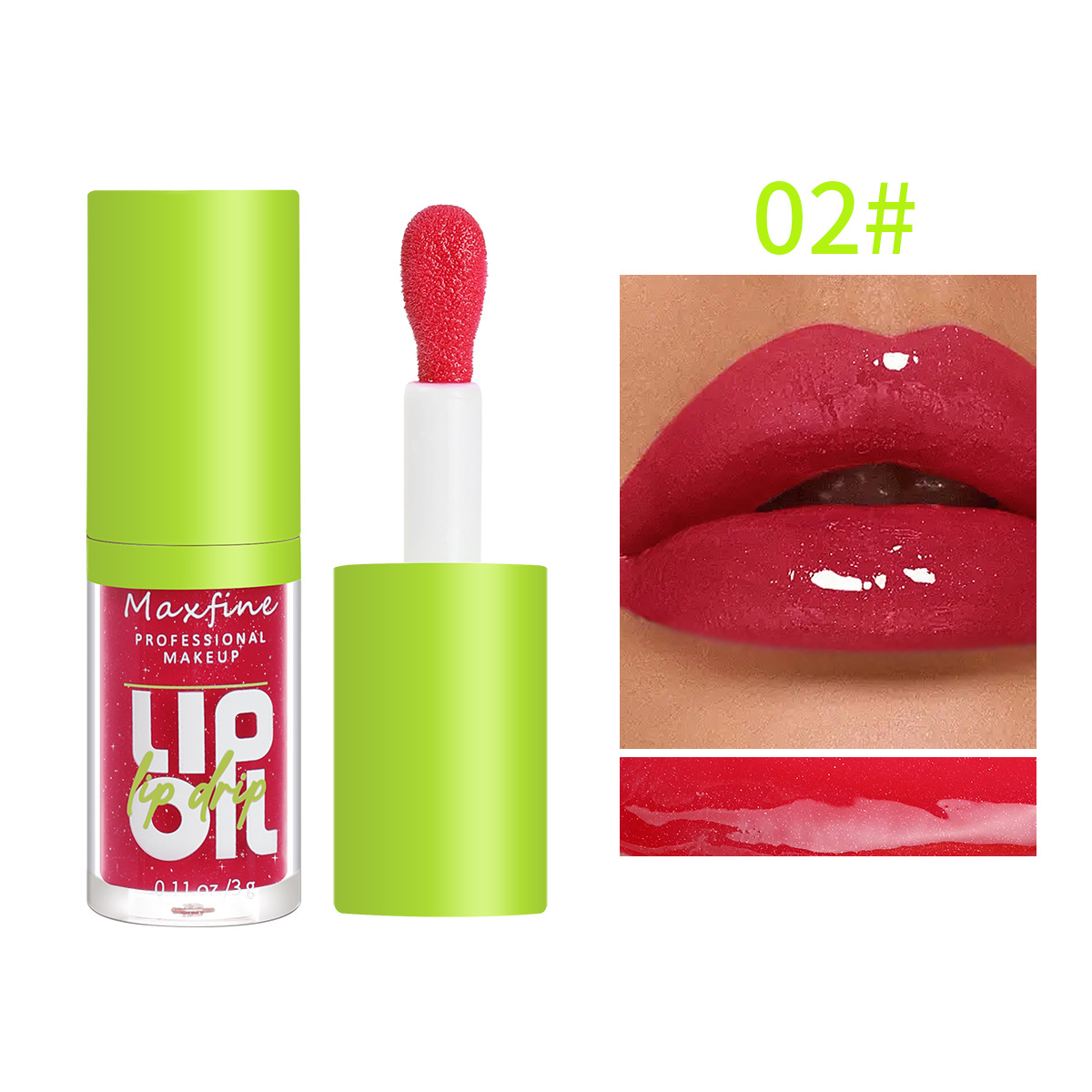 6 Colors Lip Gloss Plumping Lip Glaze Lip Balm Crystal Jelly Moisturizing Lip Oil Long Lasting Lipstick Transparent Lip Care Cherry Mineral Non-stick 