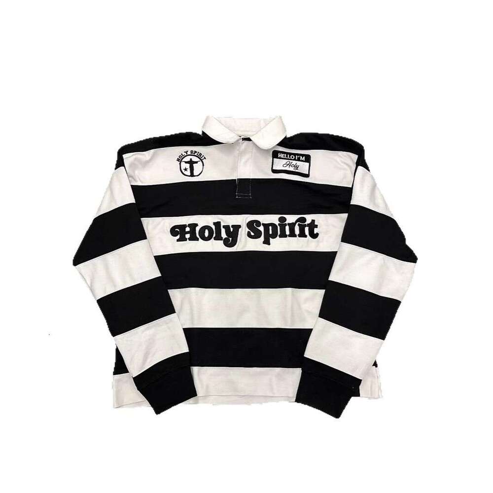 American Street Style Letter Embroidery Unisex Loose Sweatshirt Long Sleeve