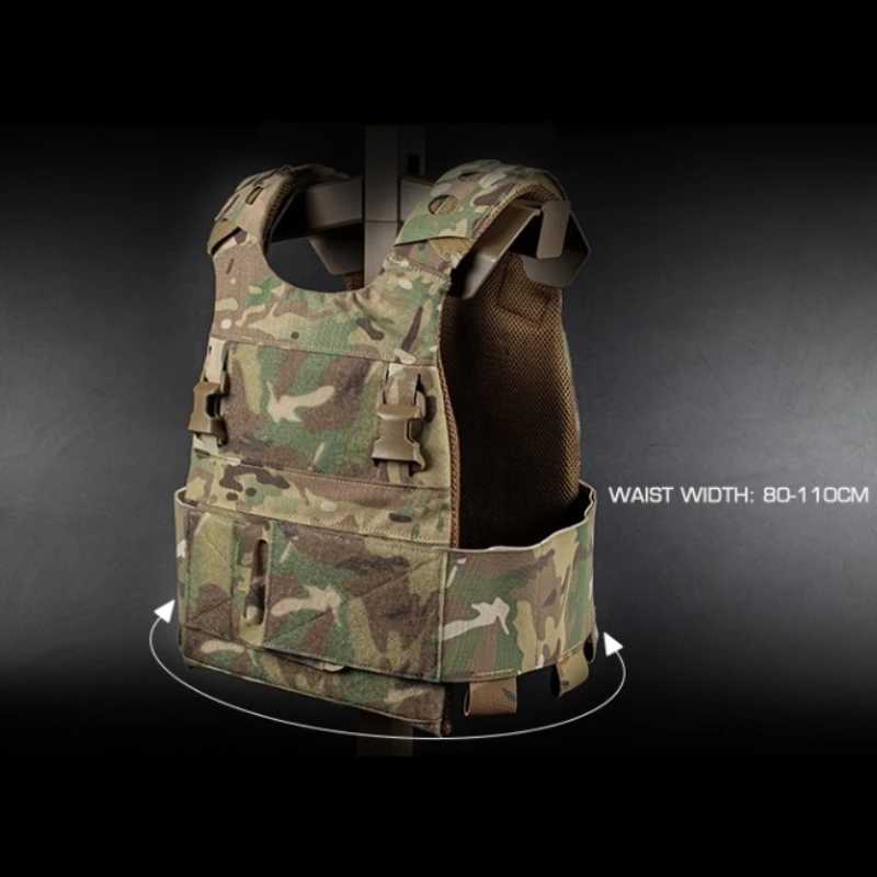 Outdoor FCPC low visibility hunting vest suitable for real people and various outdoor activities Z250728