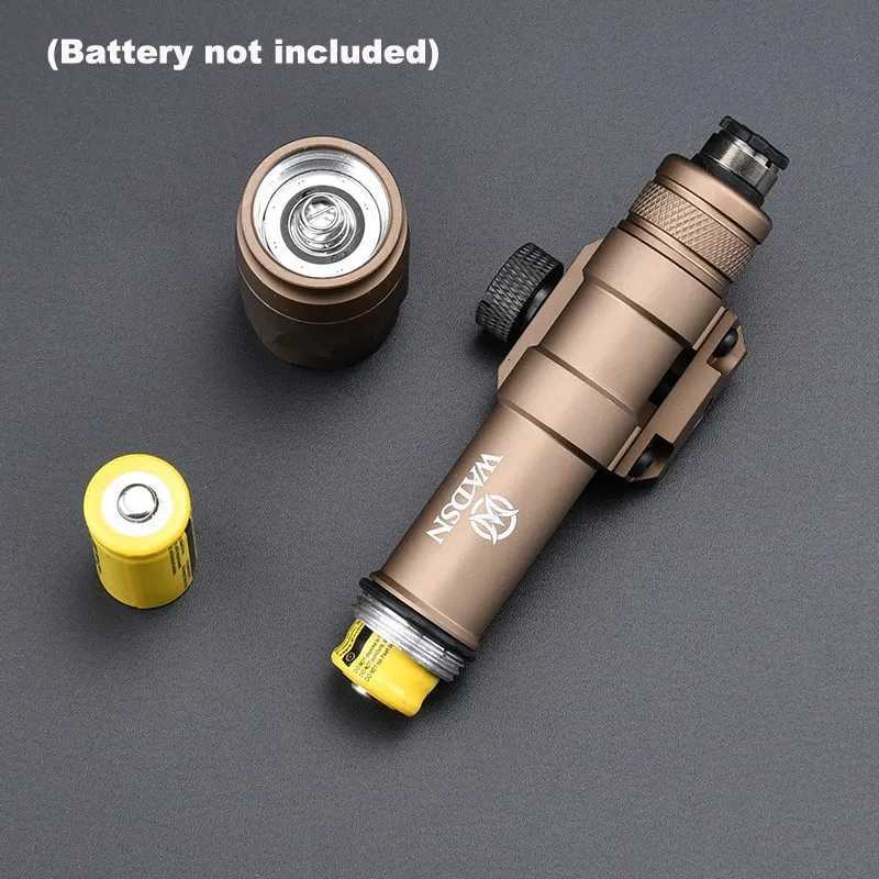 Vadsn M600 M600C Flashlight SF Hunting Light 600 Lumens Bright Scout Light With Constant Pressure Switch Metal Tail CapXJ250728
