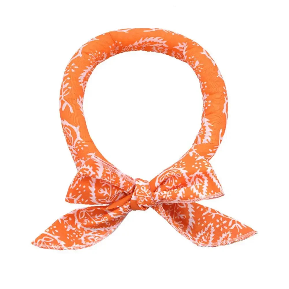 Summer Pet Cooling Ice Scarf Cool Towel Heatstroke Collar Dogs Bib Dog Supplies Adjustable K3h3 250729