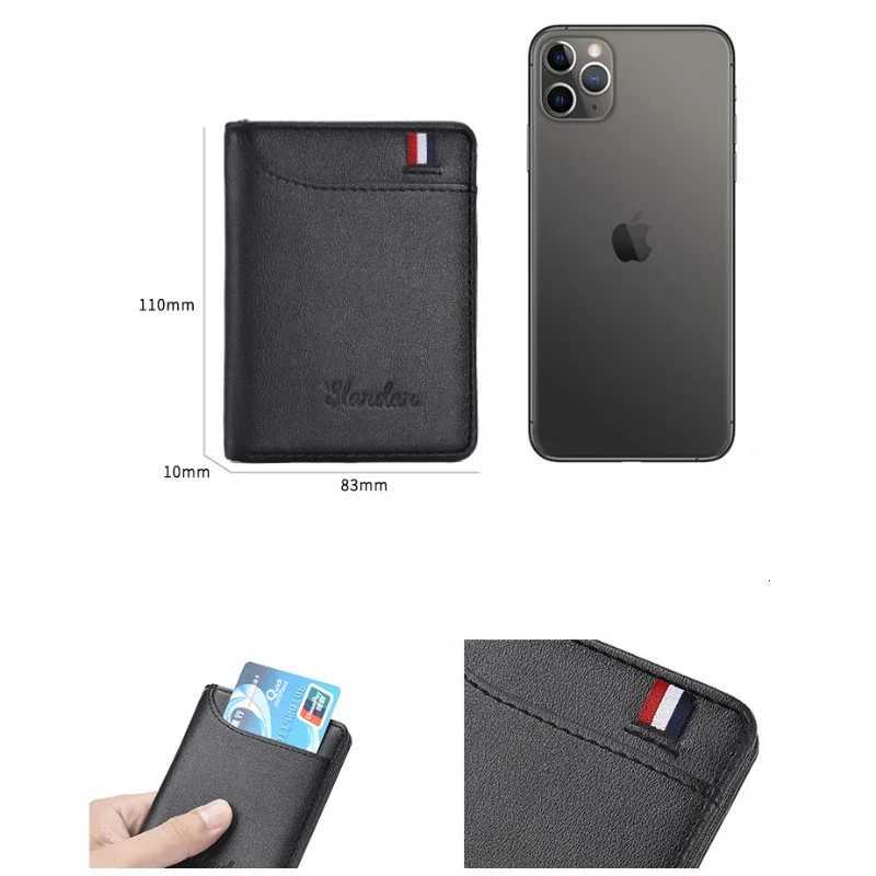 1PC New Super Slim Soft Wallet PU Leather Mini Credit Card Wallet Purse Card Holders Men Wallet Thin Small Short Skin Wallets S250728