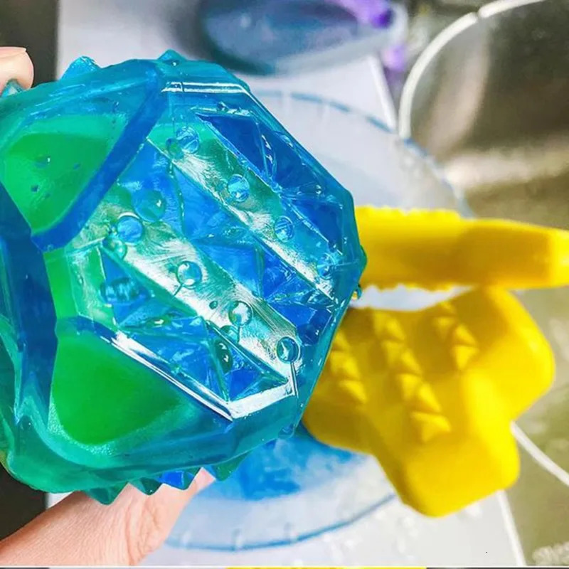 Summer Cooling Dog Toys Pet Toy Molar Bone Filled with Water Frozen BiteResistant Supplies 250729