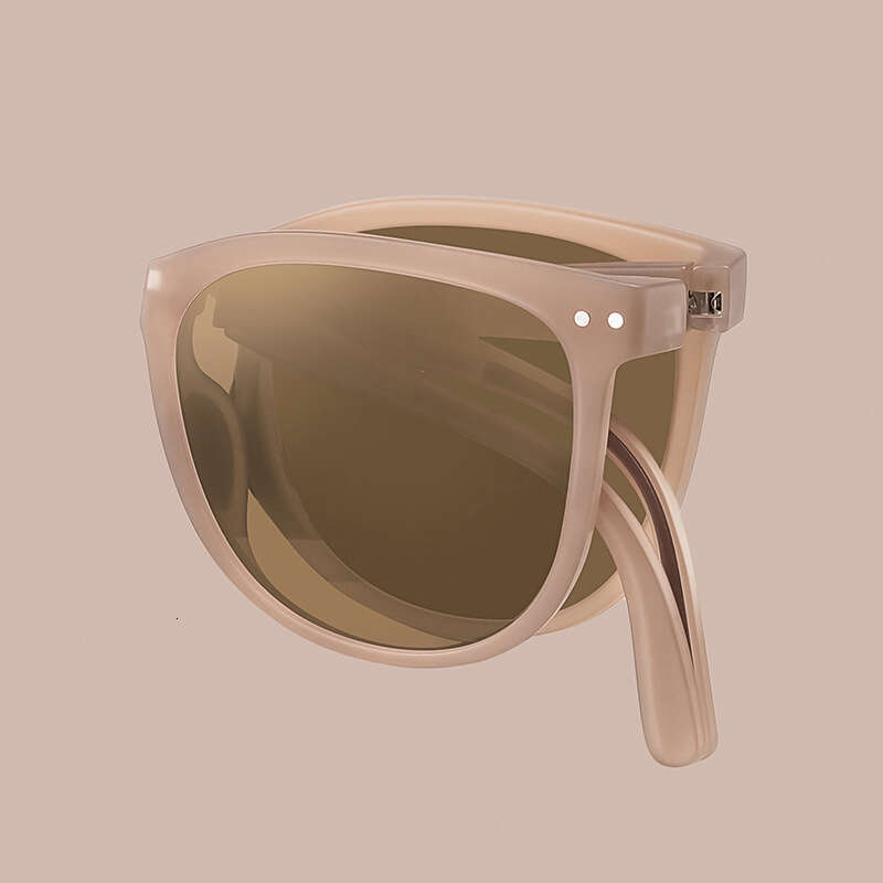 DHsunglasses 2025 New Foldable Polarized Sunglasses - UV400 Protection, Fashionable & Lightweight, with Nose Pads, for Driving/Travel/Sports