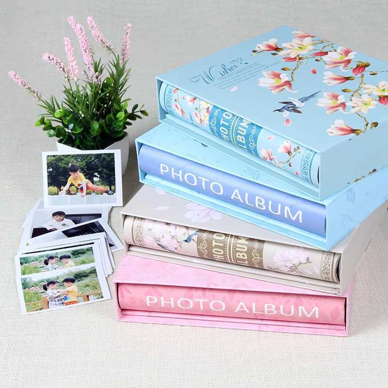 Large 6 inch album 200 Pocket baby album Childrens Growth Album Plastic Album Scrapbooking Picture Case Photo Album Z250729