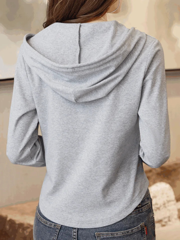 ibrant Solid Color Collared TShirt Soft Breathable Long Sleeve Top for Spring Fall Womens Casual Clothing Comfortable 250729