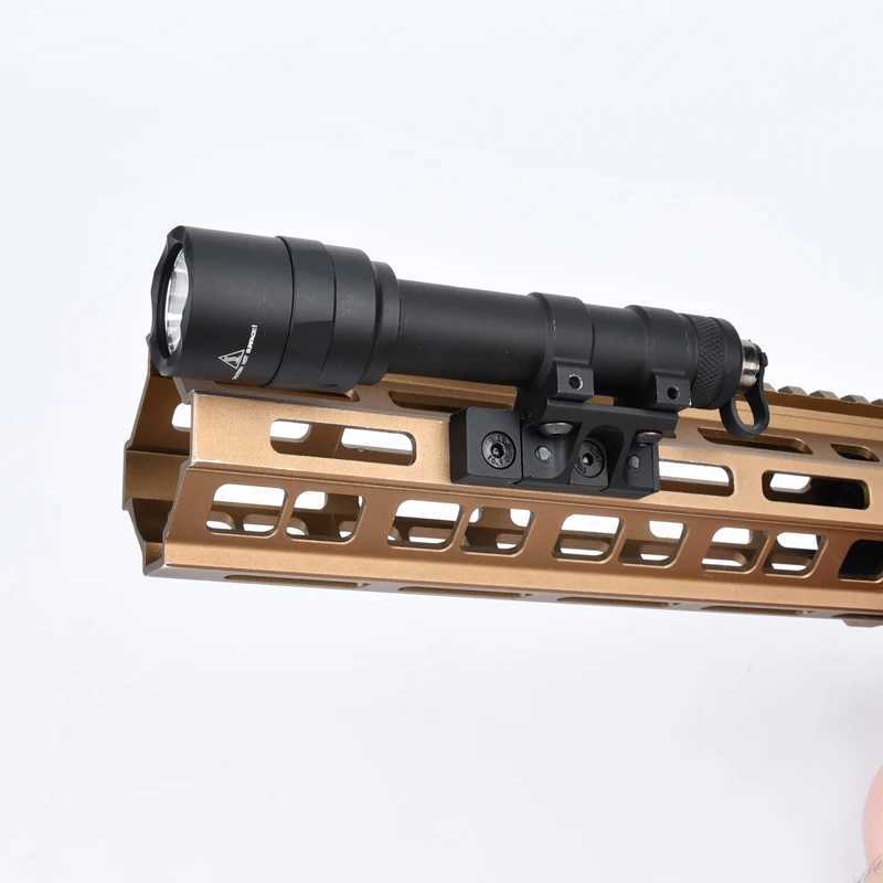 M300 M600 Mini Scout Light SF M300A M300U Weapon Powerful Flashlight Tactical Hunting Gun Dual Function Switch Mlok Keym R250728