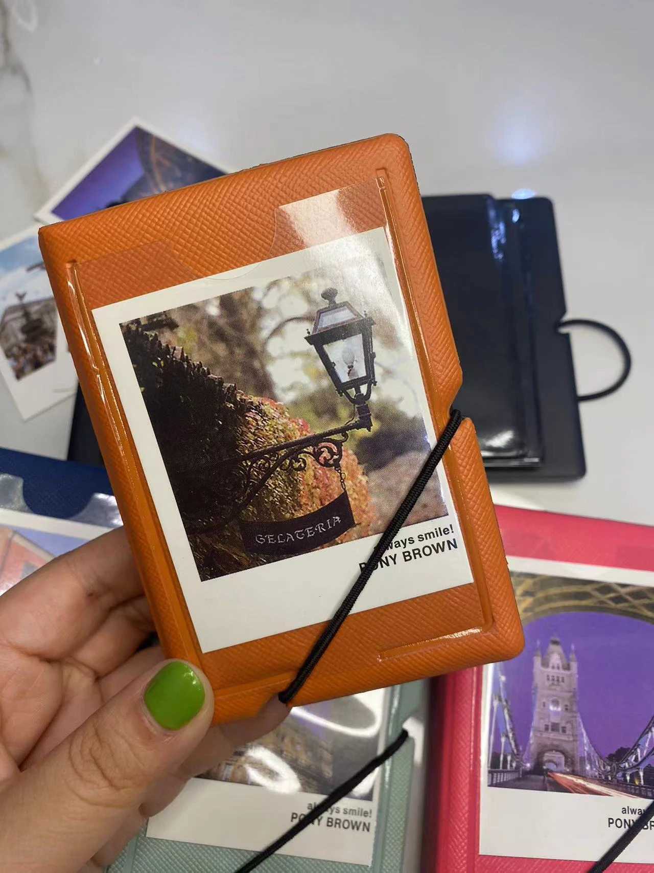 28 Pcs 3 Inch Photos Instax Mini Camera Album Photo Album with Elastic Closure for Children Kids Cute Mini Z250729