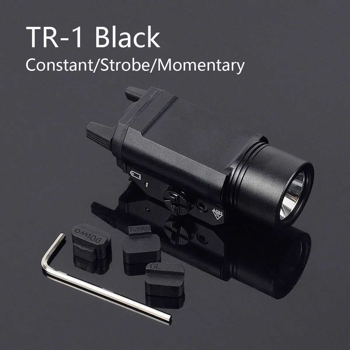 Tactical TR1 TR3 TR4 TR7 TR8 Pistol Gun Scout Light Strobe Flashlight Red Dot Laser Sight For Airsoft Glock 17 19 1911 Hunting XJ250728