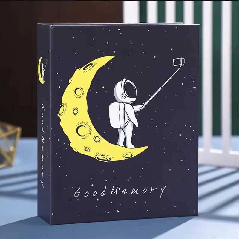 7-inch 200-sheet Loose-leaf Photo Album Household Large-capacity Photo Album Record Baby Growth Insert Photo Album Z250729