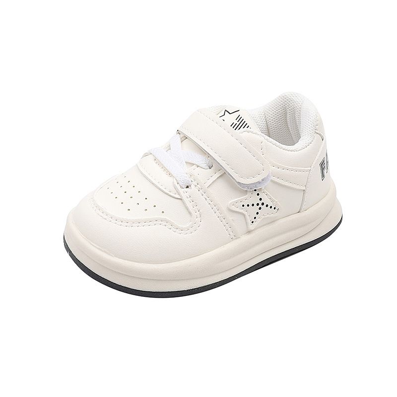 Toddler's Sneakers Fashion Design Baby Spring Autumn 0-6 Years Kids Casual Sport Shoe Littlesprouts Soft Non Slip Pu Leather Skateboard Shoes Siz