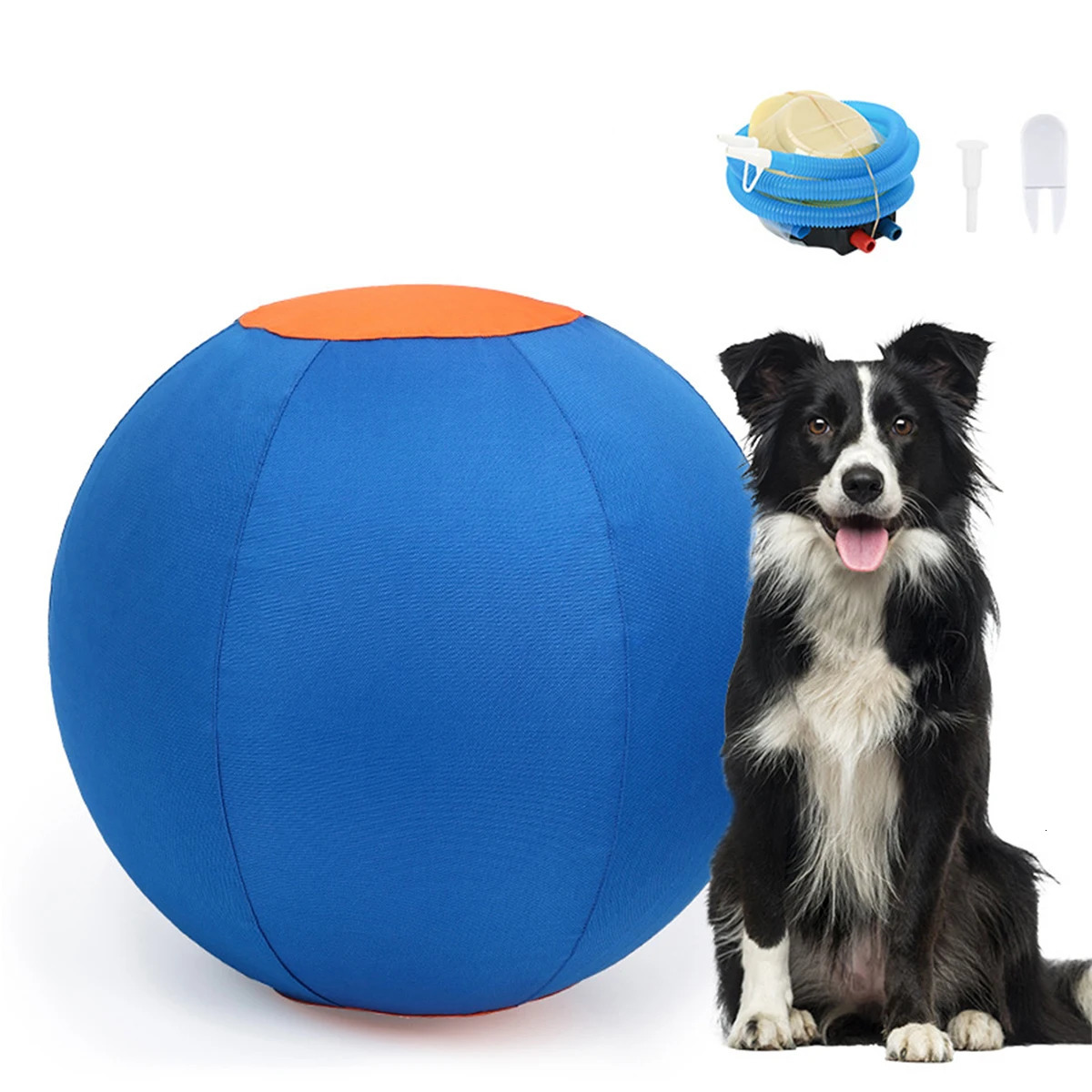 Outdoor Dog Toy Inflatable Big Ball Interactive Games Balls Pet Golden Relieve Fretful Boredom Country Corgi Training Ball 250729