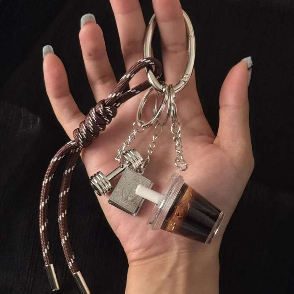 Miu Series Bag Pendant Dachshund Dog Plush Toy Decoration Backpack Car Hanging Rope High-end Keychain Baseball Accessories