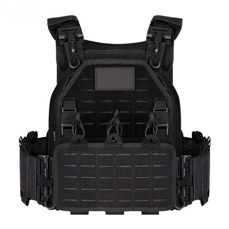 New Arrival Light Weight Quick Release Laser Cutting SWAT Combat 1000D Molle Chaleco Tactico Military Tactical Vest Z250728