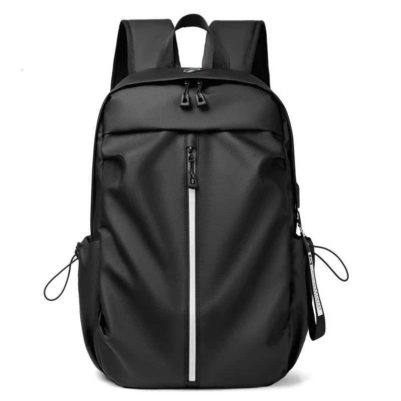 Mens Travel Backpack USB Charging Waterproof Nylon Backpack Suitable for 15.6-inch Laptop Mens Bag S250728