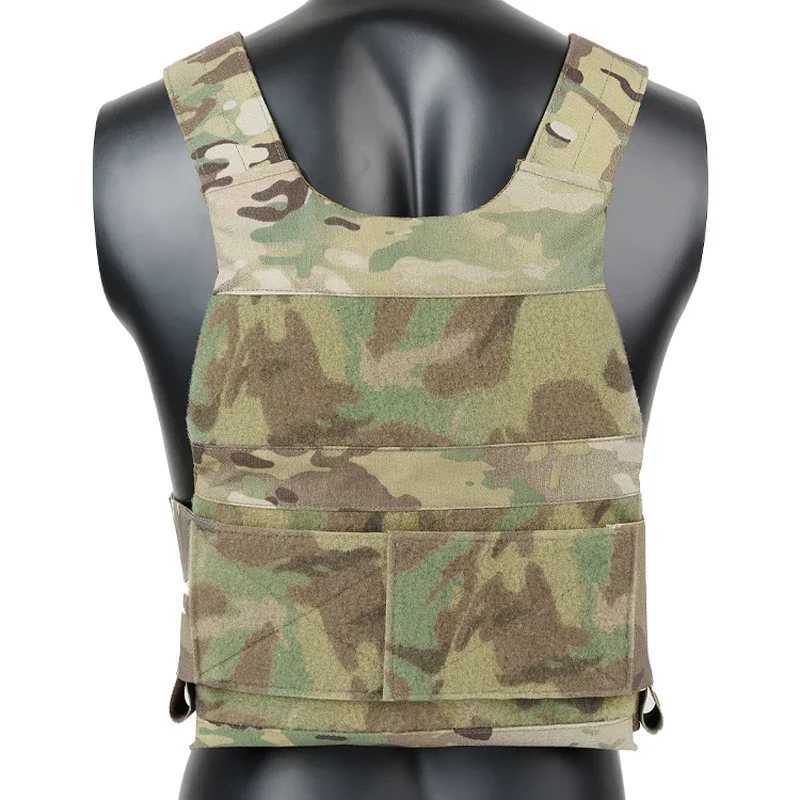 Tactical Low Vis Slick Vest Airsoft Lightweight Plate Carrier FCSK2.0 Vest Gear Quick Release Elastic Cummerbund Vest Z250728