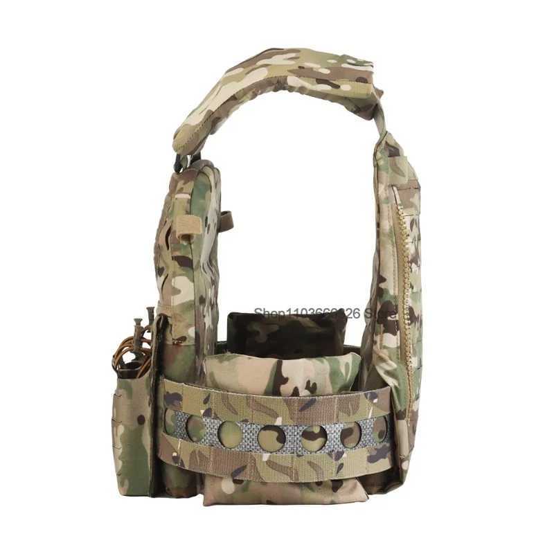 FCPC V5 Tactical Vest Ferro Hunting Plate Carrier MOLLE Airsoft Training Protective Gear 556 Triple Magazine Pouch Combat Vest Z250728
