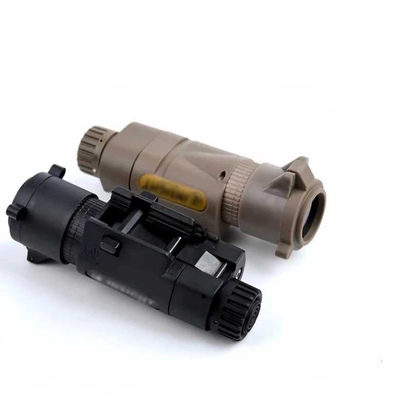 M3X WADSN Tactical Flashlight Detachable Infrared Filter Lampshade For AR15 HK416 M4 Fits 20mm Picatinny Rail X300 X400 Gun Light R250728