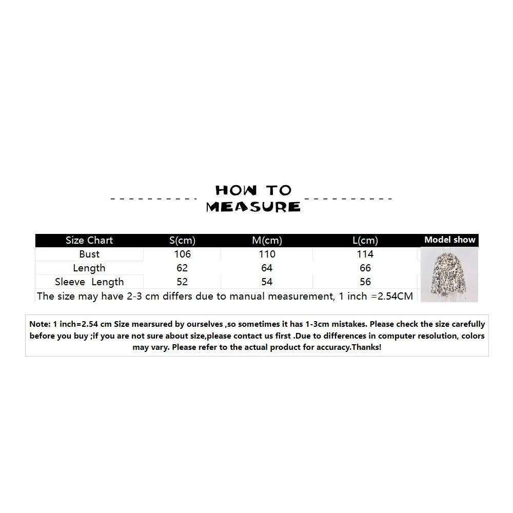 Leopard Loose Thicken Long Sleeves Plush Warm Coats Faux Fur Jackets 2025 Autumn Winter Chic Women Urban Outwears