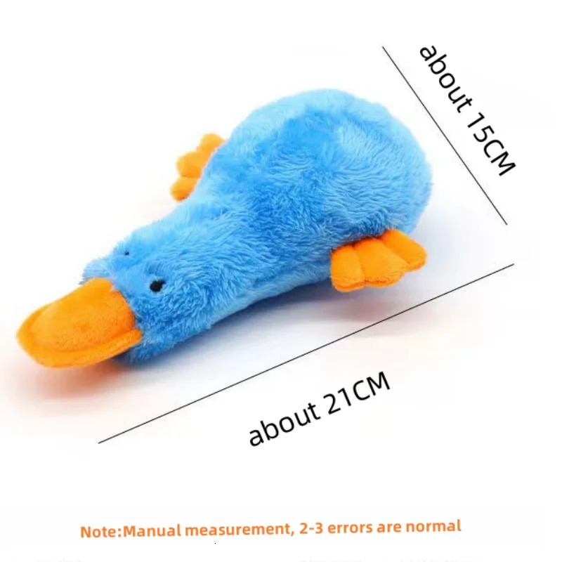 Dog Plush Sound Toy Yellow Duck Pet Interactive Training Stuffed Toys Cute No Fill Chewing Supplies For Cats 250729