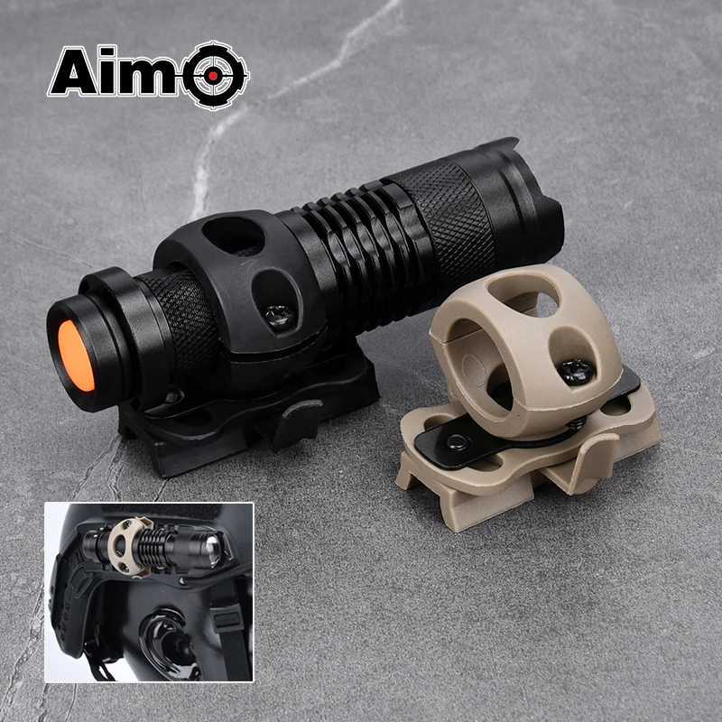 Airsoft Tactical FAST Helmet Lamp Portable Headlight LED Mini Flashlight Lantern Torch Outdoor Camping Lamp Hunting Scout Light R250728