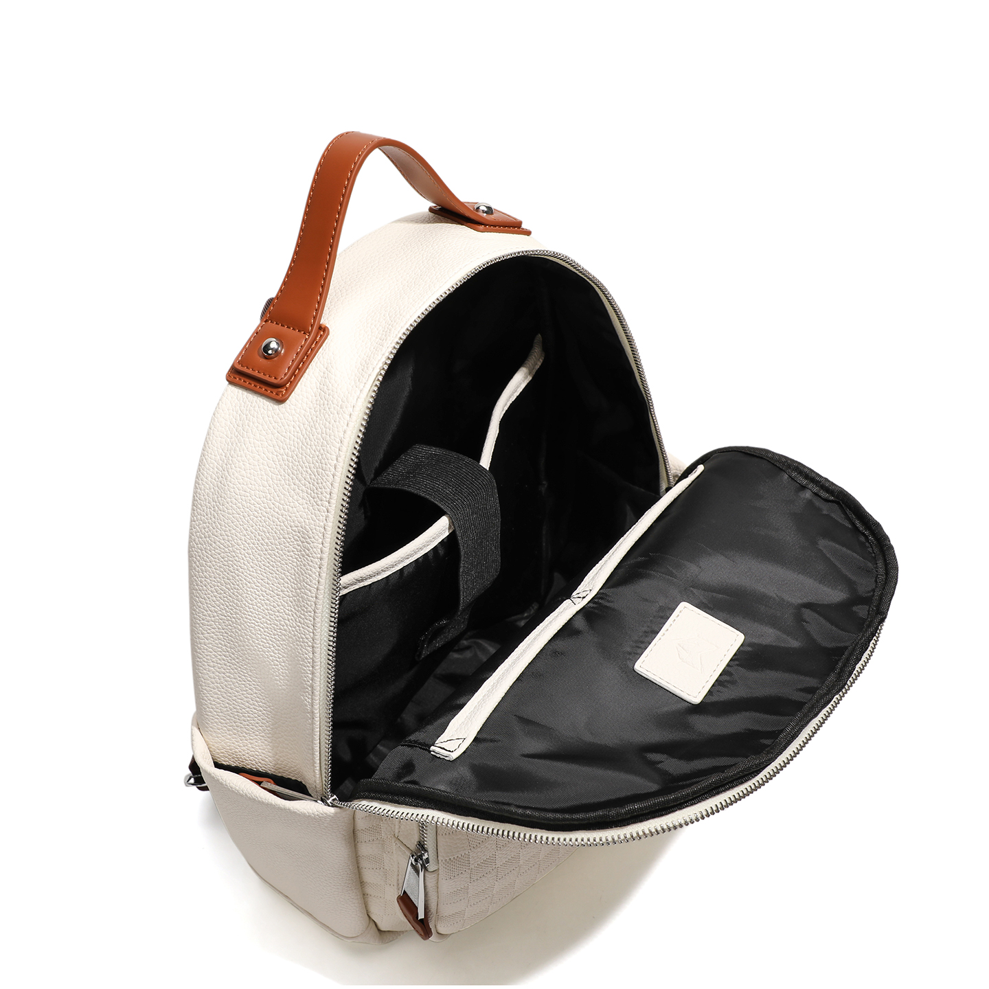 Advanced genuine leather women's backpack, new niche commuting computer backpack, casual versatile backpack