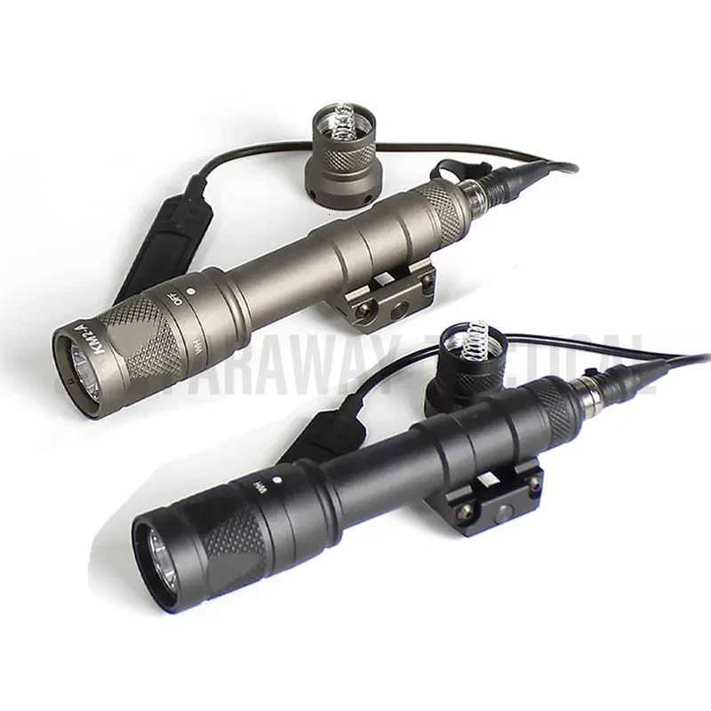 Tactical SF M600V M600V-IR Weapon Gun Light LED Light And IR Infrared Output For Airsoft Rifle AR15 M16 Hunting Accessories R250728