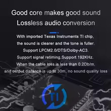 Optical And Coaxial Bidirectional Converter , 192 KHz DTS AC3 SPDIF Toslink Digital Audio Lossless Distributor