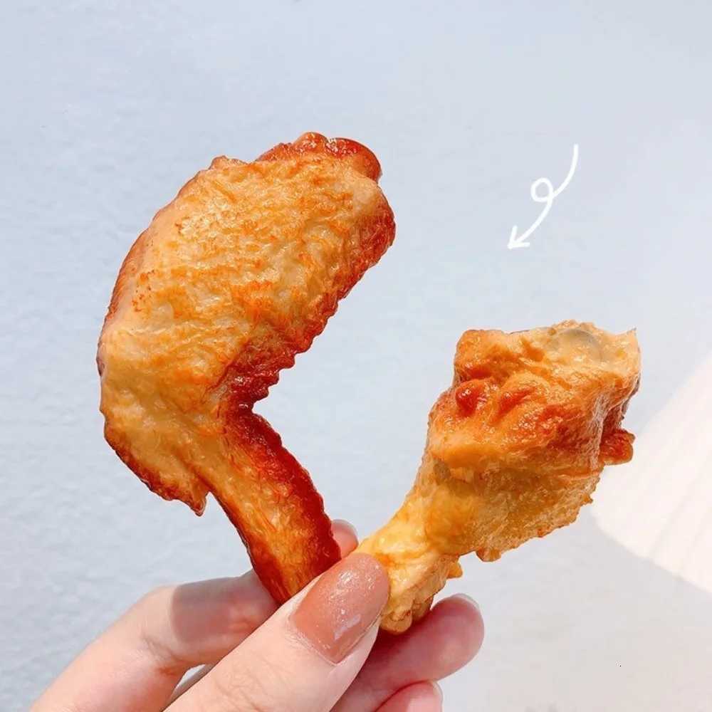 French Fries Chicken Wings Hairpins Fashion Hair Jewelry Simulation Fast Food Hair Clips Chicken Legs Side Clips Z250729