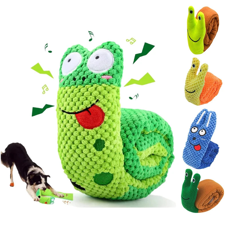 Dog Puzzle Toys Plush Sound Pet Toy Foldable Molar Puppy Nail Frog Sniffing Smell Food Interactive Speaker Supplies 250729