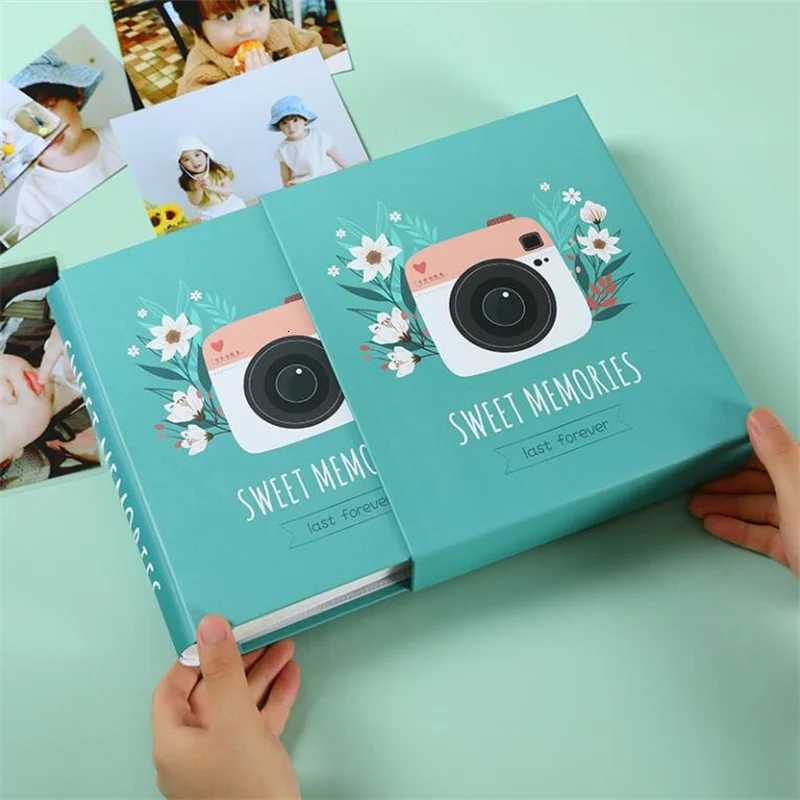 200 Piece Photo Album 10 *15 DIY Commemorative Album Childrens Growth Memorial Stickers Family Photo High-capacity Storage Z250729