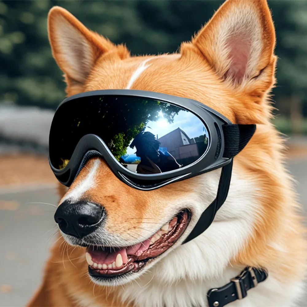 Dog Glasses Adjustable Outdoor Pet Goggles for Small Large Dogs AntiUV Windproof Sunglasses Eyewear Eye Protection 250729