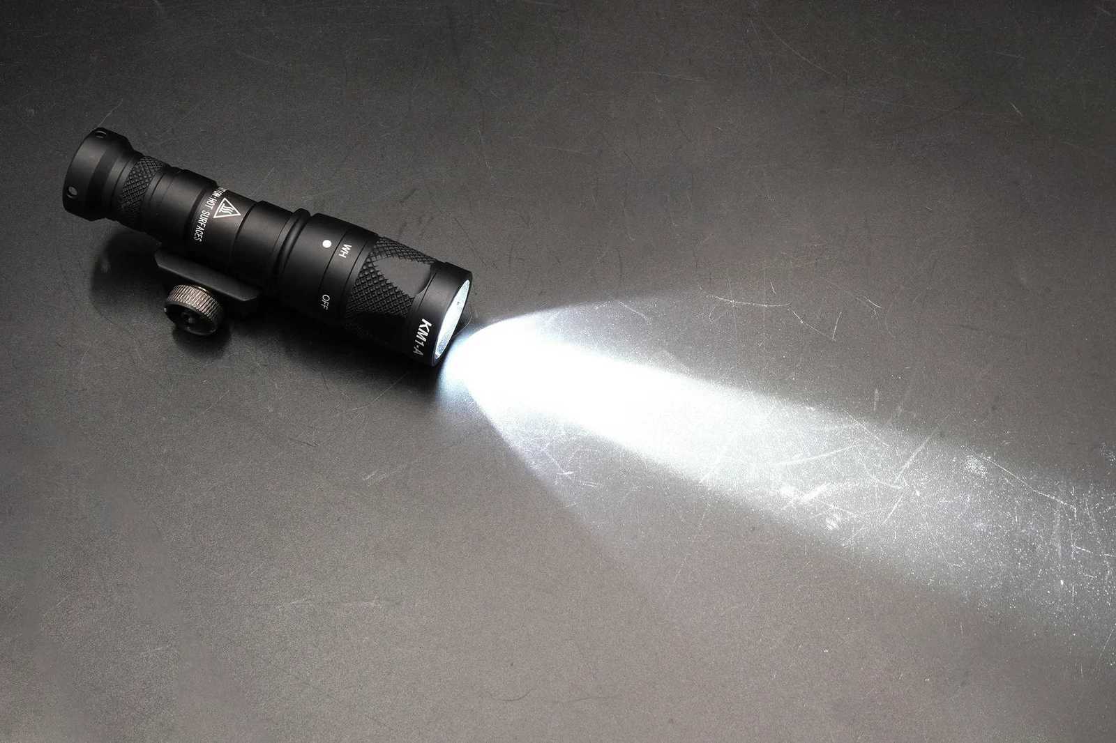 Sotac M300V Mini Weaponlight White Scout Flashlight Torch 400 Lumens LED Rail Airsoft IR Illumination Rifle Light R250728