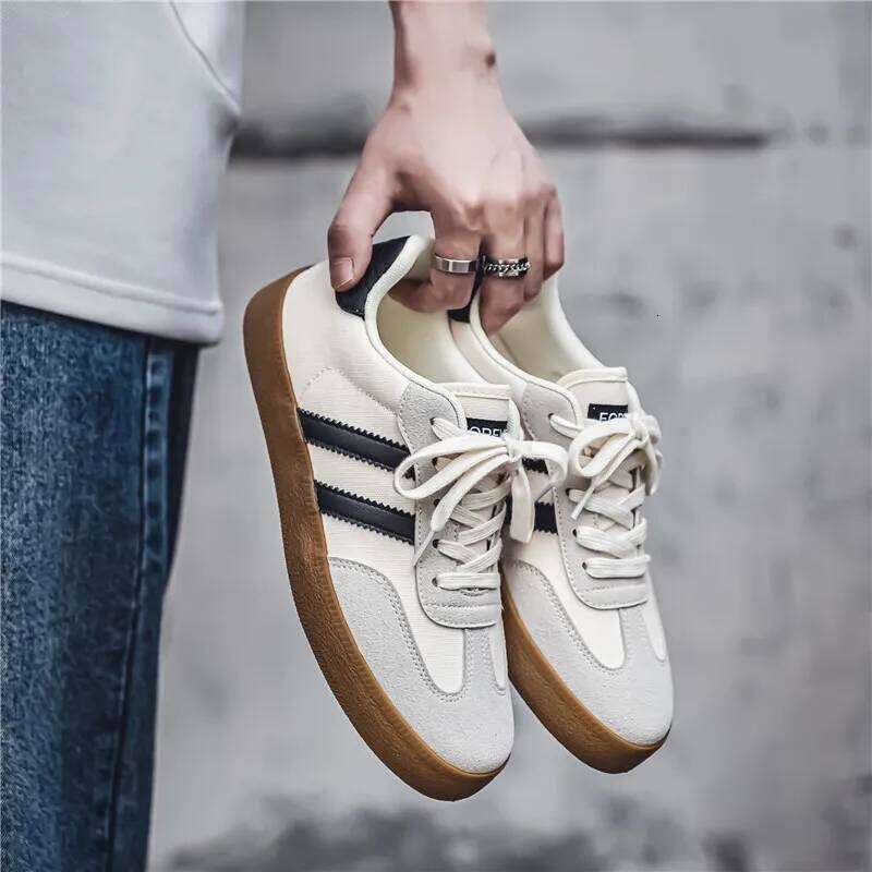 Men Casual Platform Versatile Skateboard Flats Outdoor Running Sports Shoes Lace Up Trainers Comfortable Sneakers 39-44