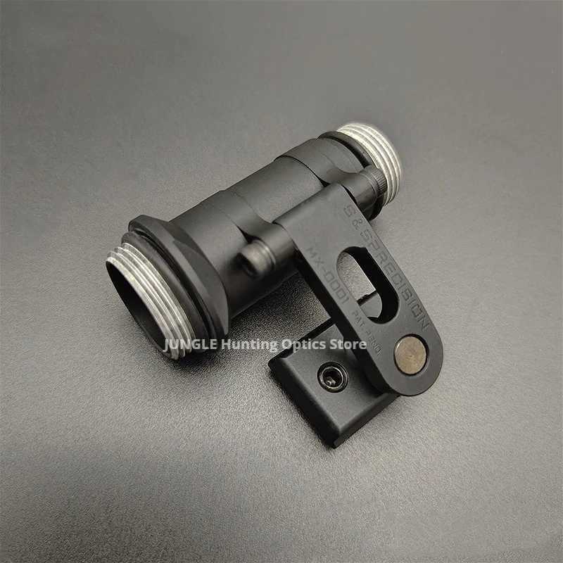 Tactical M-AX SF Helmet Mount Rotating SS MAX Bracket For M-AX CAG Helmet Rail Scout Light M300 M600 Flashlight Base R250728