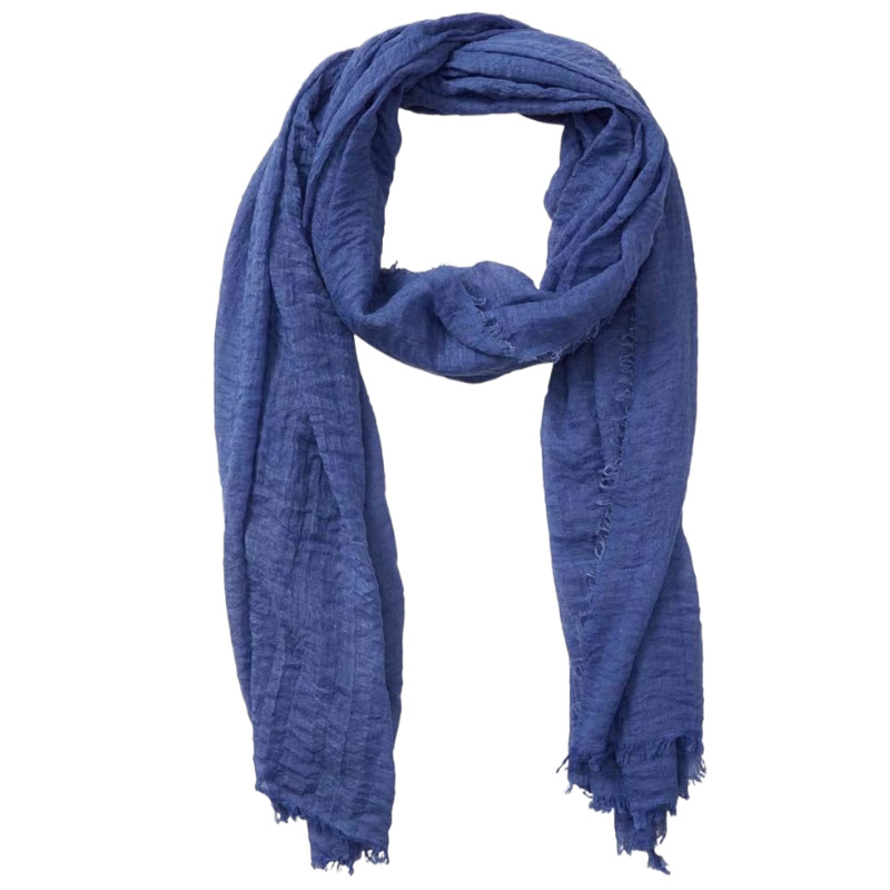 K1514 Women's scarf female lightweight soft fashion solid color scarf evening dress shawl wedding neck scarf silk scarf