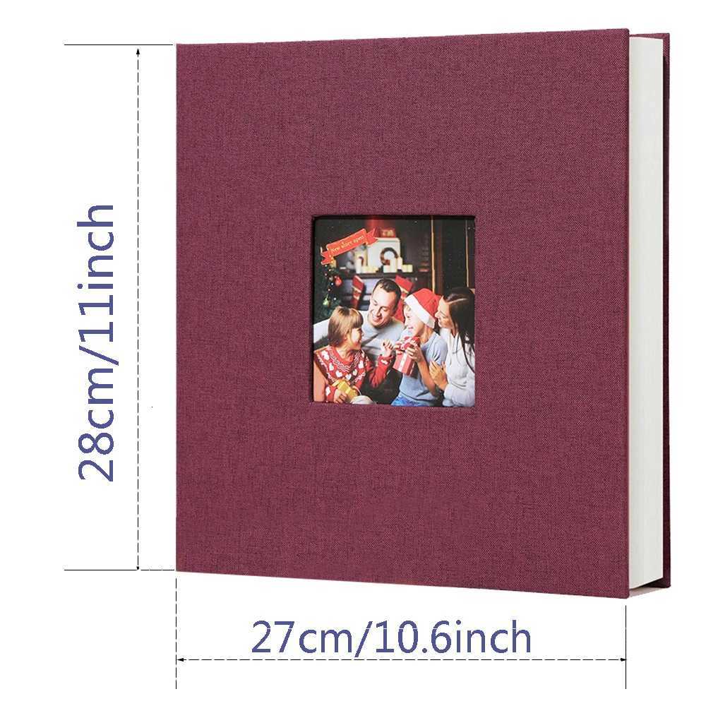 Large Photo Album Self Adhesive 20 Sheets/40 Pages DIY Bookshelf Album for Baby Family Anniversary Wedding Photo Storage Z250729