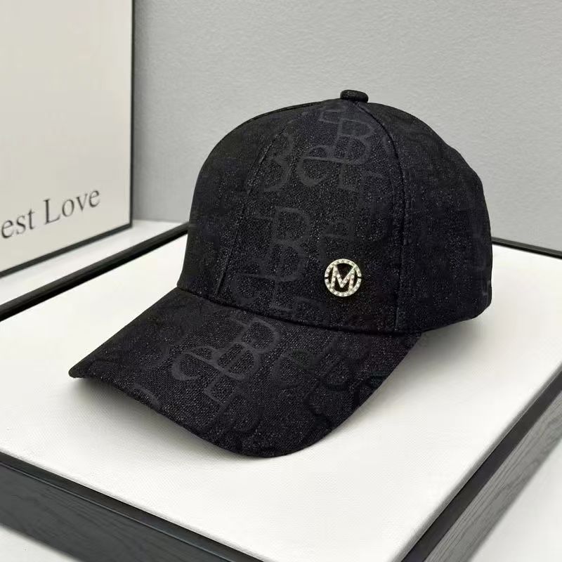 Designer Luxury Cap Men Adjustment Baseball Women Caps Hats High Quality Women Fitted Caps Fashion Fedora Crystal Letters Stripes Casquette Beanie Hat