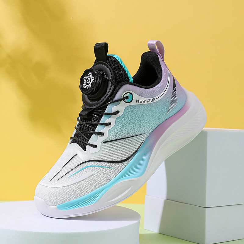Colorway Children's Dual Mesh Racing Kids New Feidian Boys Elementary School Students Sports Running Shoes